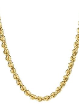 Luigi Merano Goldkette Kordelkette, hohl, Gold 585
