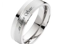 Herrenring Titanring HT073 mit individuell Außengravur - Aholming