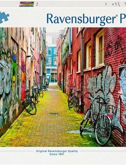 Ravensburger Puzzle Street Art in Amsterdam, 3000 Puzzleteile, Made in Germany