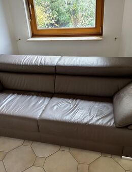 Schwarzbraune Couch - Puchheim