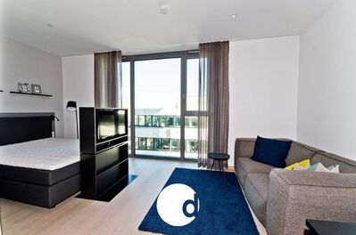 Modern möbliertes 1-Zimmer-Apartment