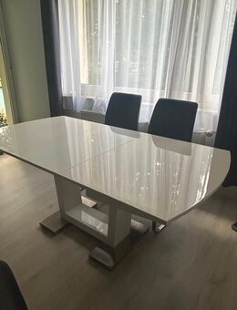 Esstisch in weiß/Silber - Hamburg Harburg