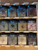 Gewürzset Holz Gewürzregal mit 12 Gewürzen in 61118