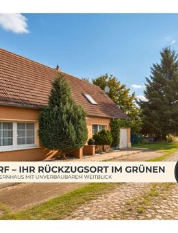 Ländliches Wohnglück in Lehnsdorf: Gepflegtes Einfamilienhaus mit Garten, Garage und Ausbaupotenzial - Wiesenburg