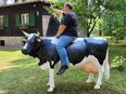 Kuh, "Kathi von der Alm", schwarz weiss, 220cm, HAEIGEMO I Belastbar zum aufsitzen bis 100kg Artikelnummer: 2208 in 15754