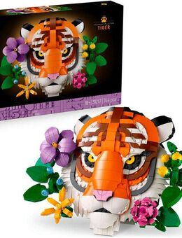 LEGO® Fauna Collection - Tiger (31217), LEGO ART Konstruktionsspielsteine, (744 St), Made in Europe
