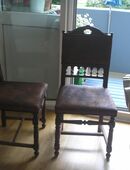 4 wunderbare Stühle---- Neo- Renaissance in 80939