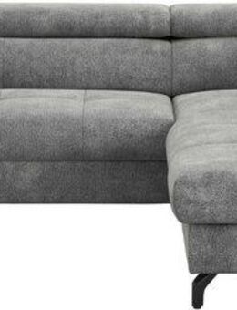 COTTA Ecksofa Aura L-Form, B: 260 cm, mit Bettfunktion, Bettkasten & Kopfteilverstellung