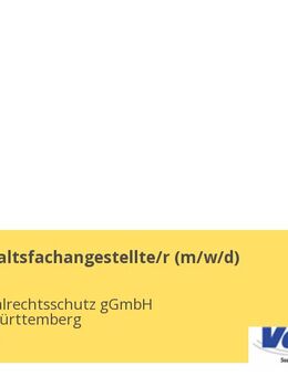 Büroassistenz/ Rechtsanwaltsfachangestellte/r (m/w/d) - Rottweil