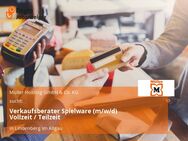 Verkaufsberater Spielware (m/w/d) Vollzeit / Teilzeit - Lindenberg (Allgäu)