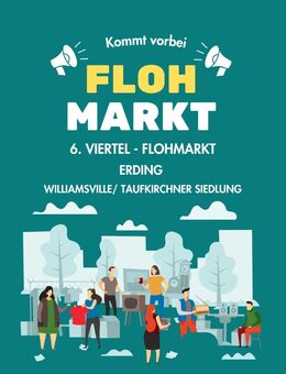 Viertelflohmarkt Erding Williamsville 14.9.2025 - Erding Zentrum
