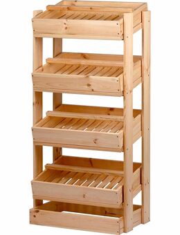 Vorratsregal für Obst und Gemüse Lagerregal Holzregal #29027 - Birkenfeld (Baden-Württemberg)