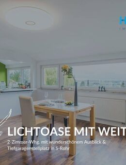 LICHTOASE MIT WEITBLICK - 2-Zimmer-Whg. mit wunderschönem Ausblick & Tiefgaragenstellplatz in S-Rohr - Stuttgart