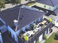 Wie ein Bungalow im 1.OG ! 4 Zi-Whg mit eigenem Eingang, Garage und großer Dachterrasse im Niedrigenergiehaus - Lippstadt