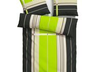 H.I.S Bettwäsche Golfi in Gr. 135x200 oder 155x220 cm, Linon, 2 teilig, Bettwäsche aus Baumwolle, sportliche Bettwäsche mit Streifen