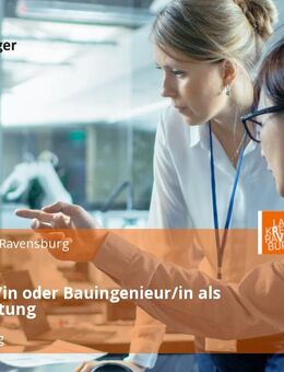 Architekt/in oder Bauingenieur/in als Projektleitung - Ravensburg
