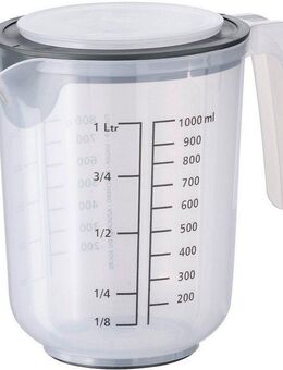 APS Rührschüssel, Kunststoff, Fassungsvermögen 1 Liter, als Messbecher und Rührbecher nutzbar