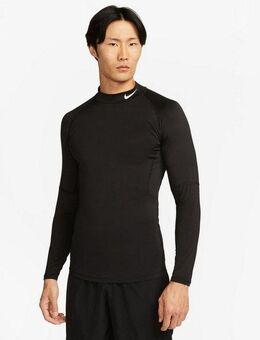 Nike Trainingsshirt M NP DF TIGHT LS MOCK (1-tlg)