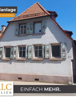2 Häuser - 1 Preis / Optimal für Handwerkerwohnungen - Bruchsal