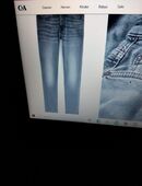 Slim Jeans - Lycra -Hose-Jeans-Herren Größe : W34 L 32 in 52074