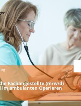 Medizinische Fachangestellte (m/w/d) im OP und im ambulanten Operieren - Ibbenbüren