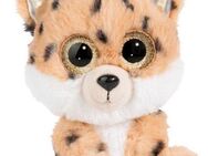 Nici Kuscheltier Glubschis, Luchs Lenzo, 15 cm, schlenkernd