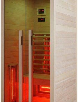 Sanotechnik Infrarotkabine RUBY 1, BxTxH: 100 x 90 x 195 cm, für 1 Person