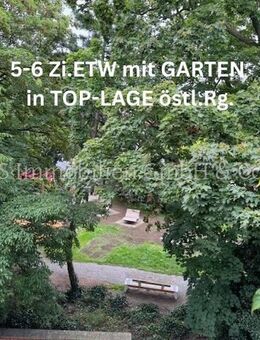 Seltene Gelegenheit! 5 - 6 Zi.-Wohnung mit Garten im östl. Ringgebiet - Braunschweig