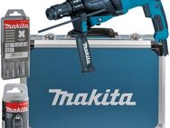 Makita Kombihammer HR2631FT13, max. 1200 U/min, (Set), für SDS-PLUS 26 mm im Alukoffer