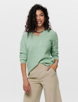 ONLY V-Ausschnitt-Pullover ONLCAMILLA V-NECK L/S PULLOVER KNT NOOS