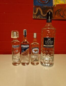 Verschiedene Vodka Sorten - Vreden