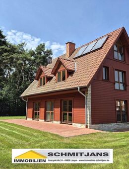 Skandinavischer Wohntraum mit Waldblick! Exklusives Einfamilienhaus - Ihr Zuhause Nähe Saller See - Lengerich (Niedersachsen)