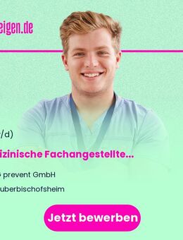 Medizinische Fachangestellte (m/w/d) - Tauberbischofsheim