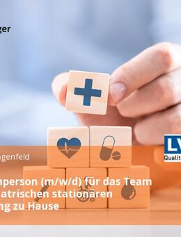 Pflegefachperson (m/w/d) für das Team der psychiatrischen stationären Behandlung zu Hause - Solingen (Klingenstadt)