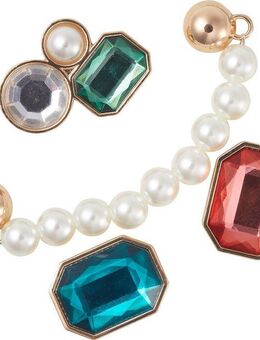 Crocs Schuhanstecker Jibbitz Deep Color (Set, 5-tlg., Kein Spielzeug. Nicht für Kinder unter 3 Jahren geeignet), Accessoire für Schuhe zum Anstecken an deine Crocs