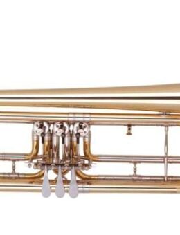 Miraphone B - Basstrompete Modell 3711000 Goldmessing. Neuware - Hagenburg