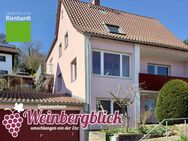Weinbergblick! 1/2-FH zum Wohlfühlen in ruhiger Lage - Mühlacker