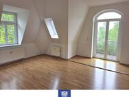 Charmante, eindrucksvolle, lichtdurchflutete Stadt-Wohnung mit Balkon! Bezugsfrei! - Dresden