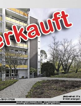 Großzg. 4 1/2 Zim.-ETW mit Balkon-/Loggia - Erlangen