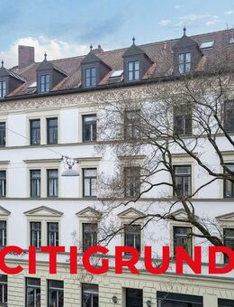 Neuhausen - Großzügiges, repräsentatives Altbaurefugium mit ruhigem Innenhofbalkon - München