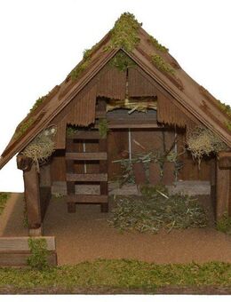 Alfred Kolbe Krippe Krippenstall, für 10 cm Figuren