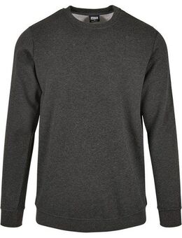 URBAN CLASSICS Rundhalspullover Urban Classics Herren Basic Terry Crew (1-tlg)