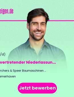 Stellvertretender Niederlassungsleiter überregional (m/w/d) - Sinsheim