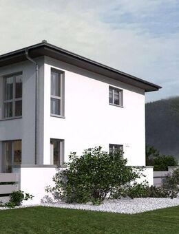 OKAL Stadtvilla 11 überzeugt mit sachlichen Architektur und Satteldach - Colmberg
