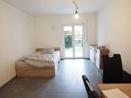 Attraktive und moderne 1-Zimmerwohnung mit Terrasse und eigenem kleinen Garten in ruhiger und zentrumsnaher Lage - Nürnberg