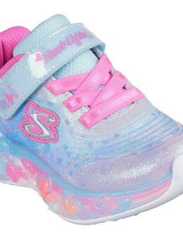 Skechers ETERNAL HEART LIGHTS Lauflernschuh, Blink,-Klettschuh mit Herz-Applikation, Größenschablone zum Download