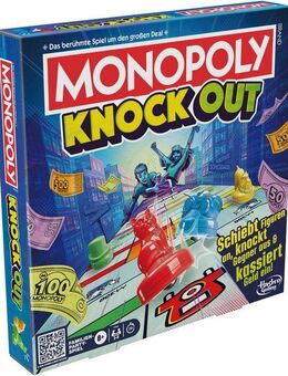 Hasbro Spiel Hasbro Gaming, Monopoly, Knockout, Familienspiel