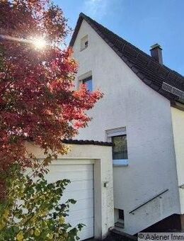 Einfamilien-Doppelhaushälfte mit sonnigem Garten in ruhiger, naturnaher Lage - Oberkochen