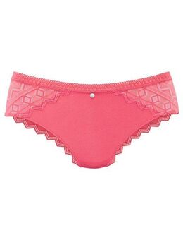 s.Oliver Slip Romane mit graphischer Spitze in transparenter Optik
