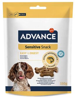 2 + 1 gratis! 3 x Advance Hundesnacks - Sensitive 3 x 150 g